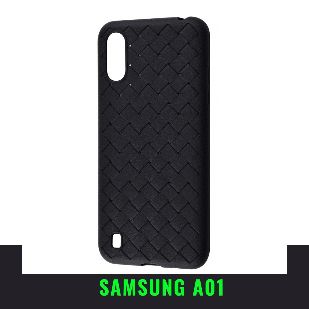 Weaving Case (TPU) Samsung Galaxy A01 (A015F)